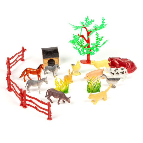 WORLD of ANIMALS 20 PIECE SET ( 18 Sets - 360 Pcs )