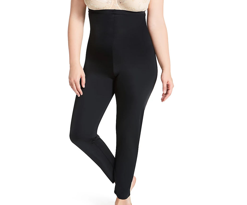  InstantFigure InstantFigure Plus Size Hi-Waist Tummy Control Leggings WP40221C - Black - Bonton