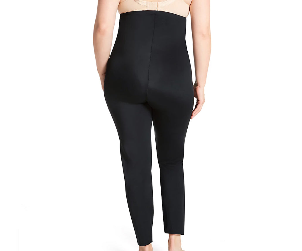 InstantFigure InstantFigure Plus Size Hi-Waist Tummy Control Leggings WP40221C - Black - Bonton