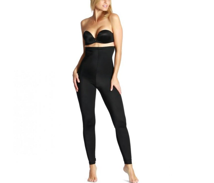  InstantFigure InstantFigure Tummy Control Shapewear Leggings WP40221 - Black - Bonton