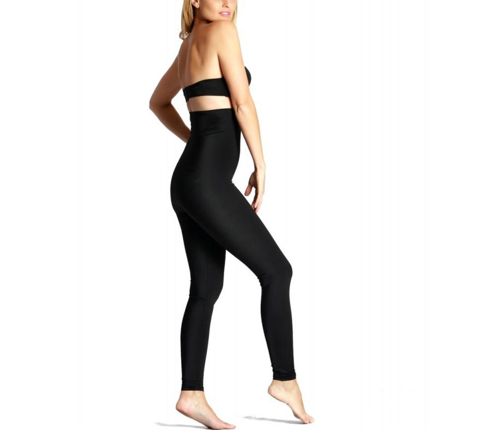  InstantFigure InstantFigure Tummy Control Shapewear Leggings WP40221 - Black - Bonton