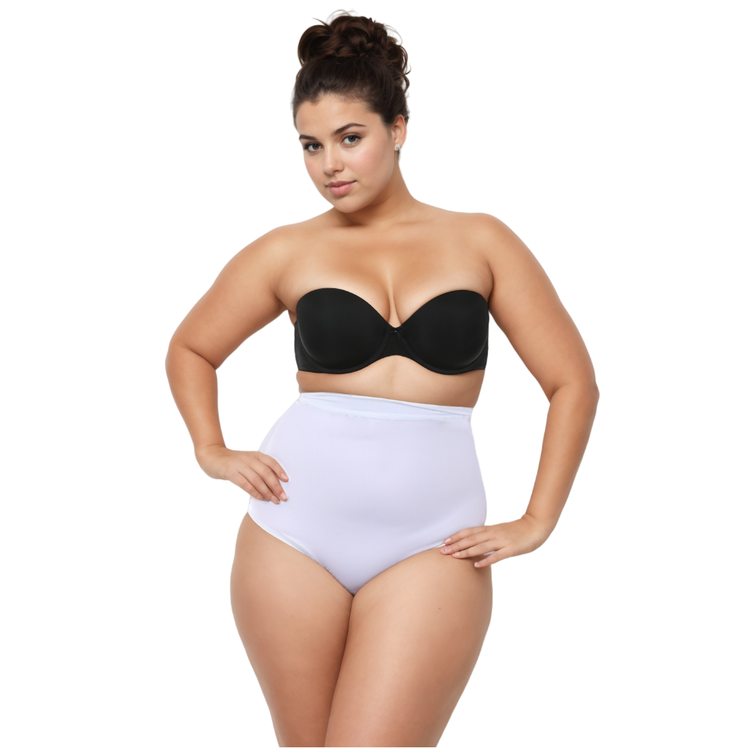  InstantFigure InstantFigure Shapewear Plus Size Hi-Waist Slimming Panty WPY019C - Black - Bonton