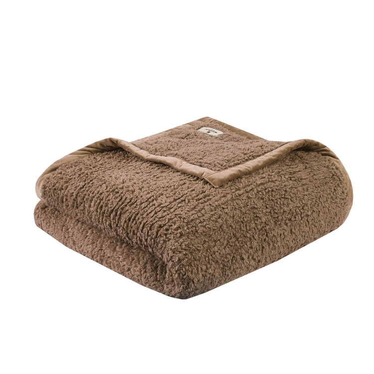 Burlington Berber Blanket Brown