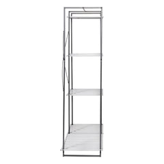 Freestanding Open Metal Closet Wardrobe