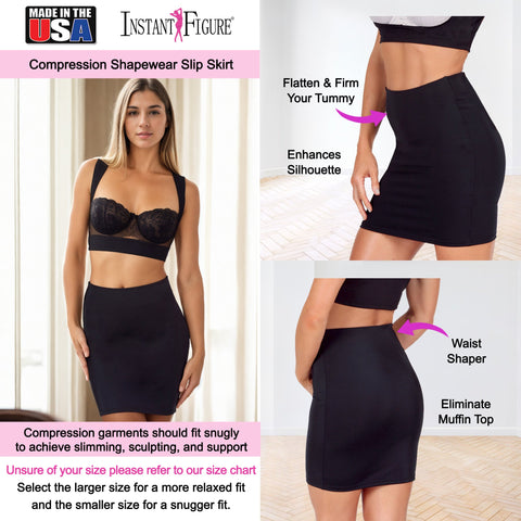 InstantFigure Shapewear Slip Skirt WS40141