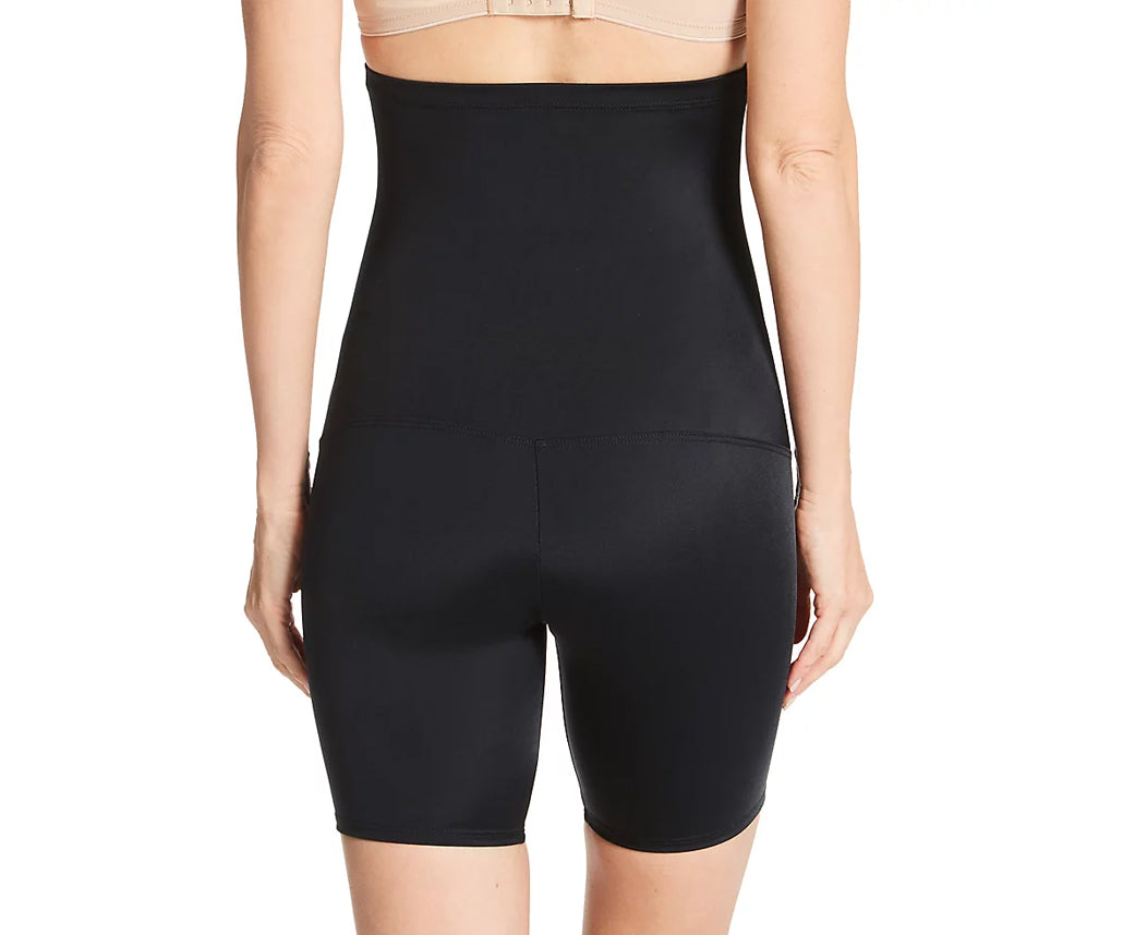  InstantFigure InstantFigure Hi-Waist Compression Shorts Shapewear WSH4171 - Black - Bonton