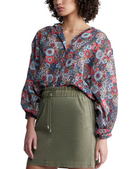 Ishara Balloon Sleeve Blouse