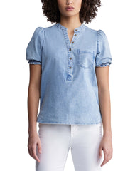 Lenore Ss Single Pkt Shirt