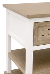 Weave 1-Drawer Side Table