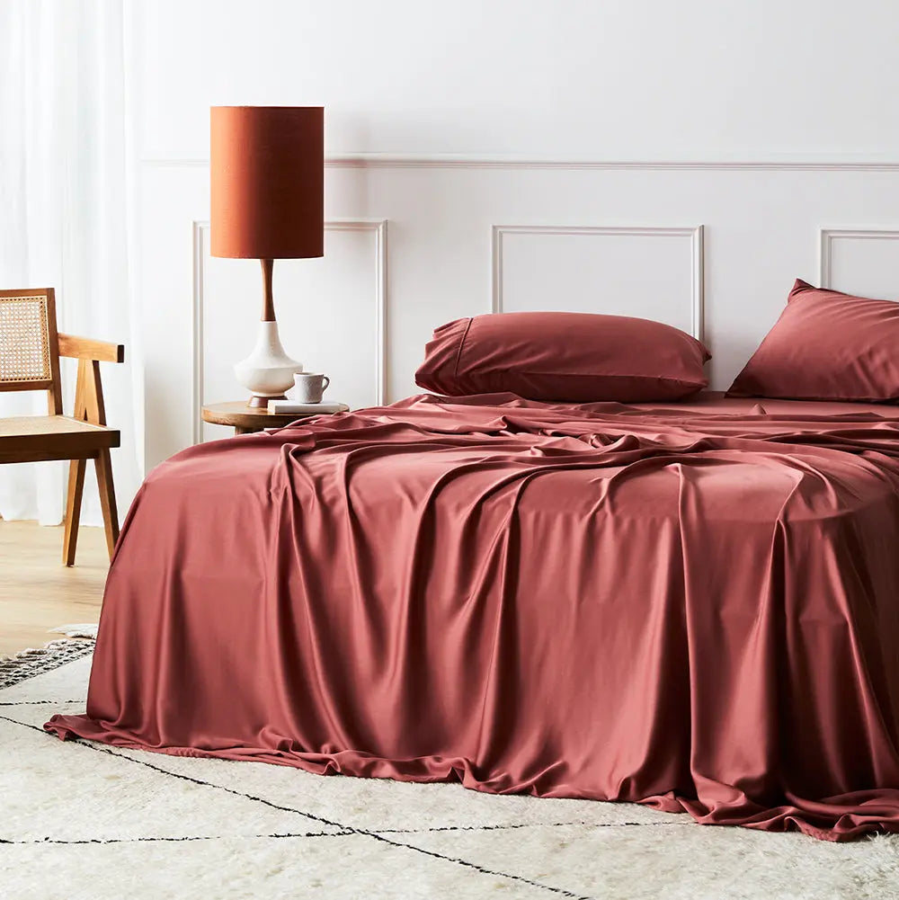  ettitude Signature Bamboo Flat Sheet by ettitude - Queen - Bonton