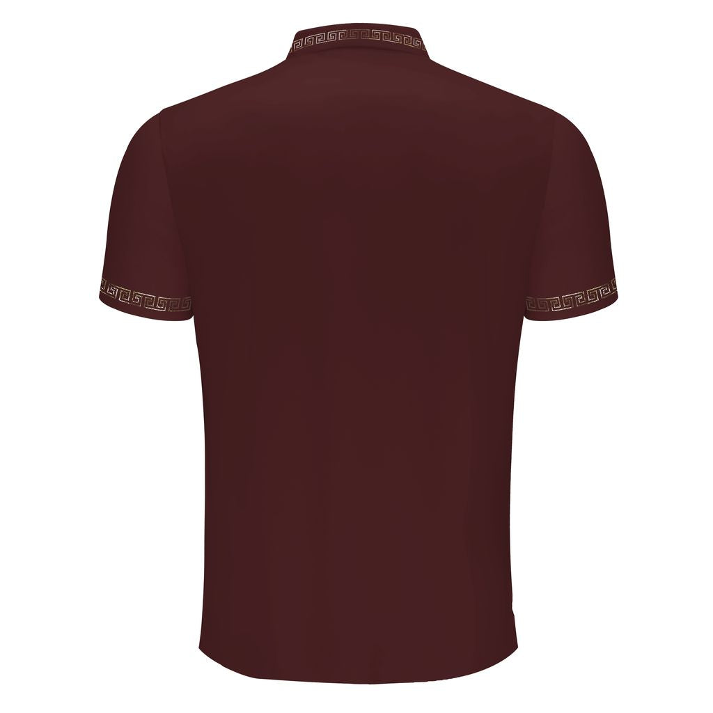  Barocco Tranquil Thread WINE/GOLD - WINE/GOLD - Bonton