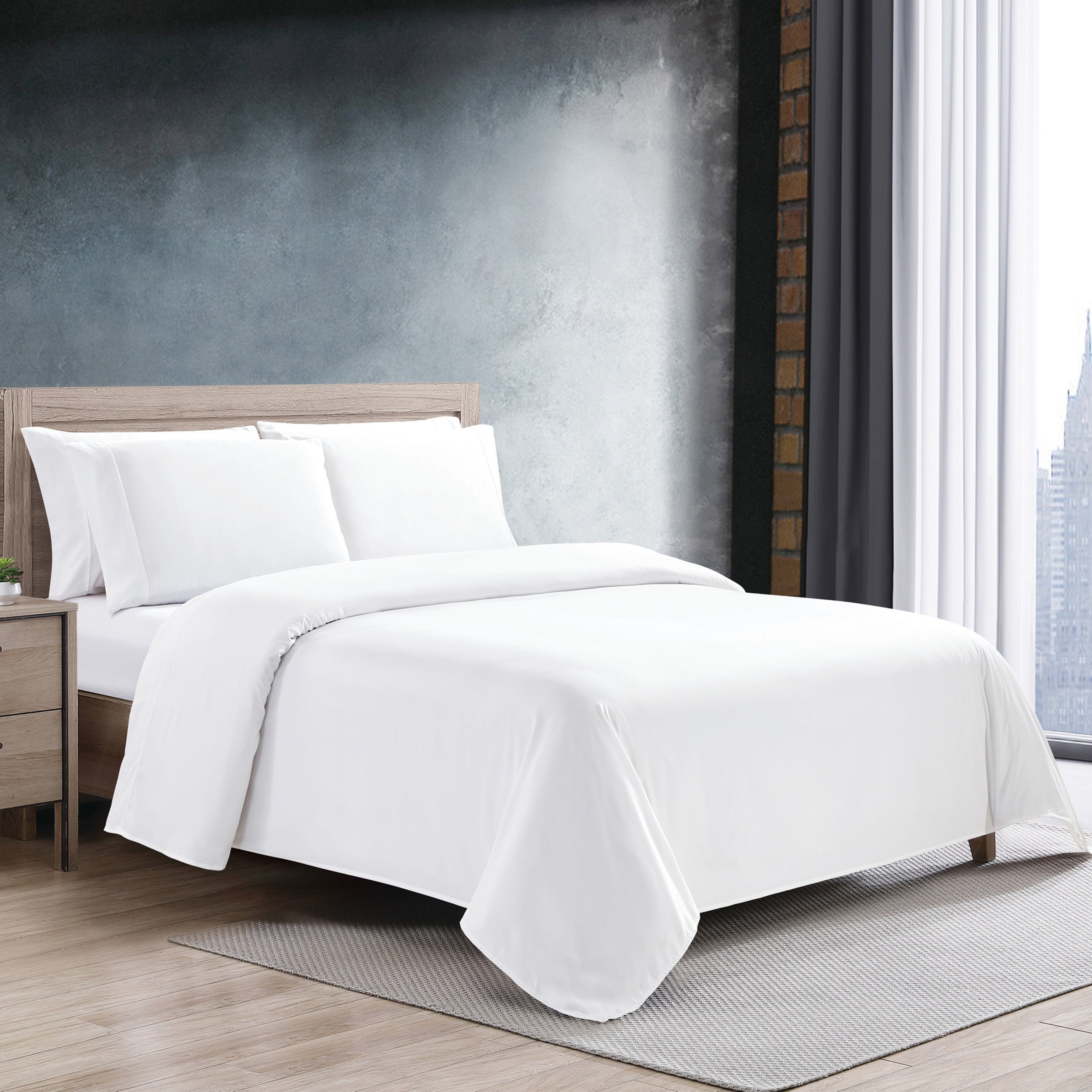  Kathy Ireland Home Kathy Ireland Cool Max 6 Piece Ultra Soft Sheet Set - Twin - Bonton