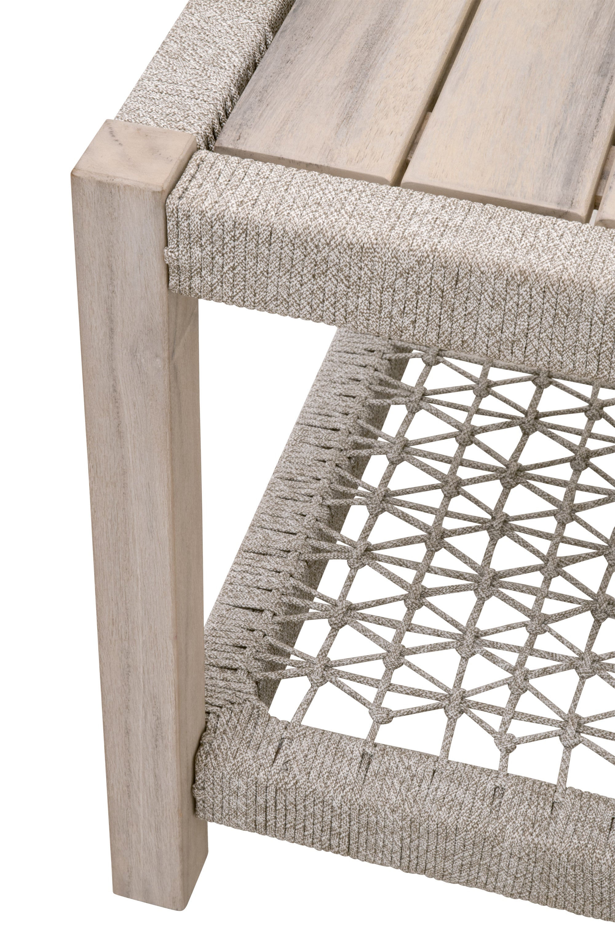  Essentials For Living Wrap Outdoor End Table - Gray - Bonton