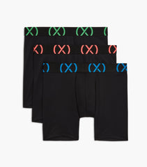 Men's Sport 3 pack 6" Boxer Brief's