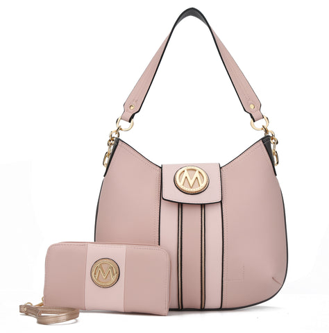 Torri Hobo Bag and Wallet Set
