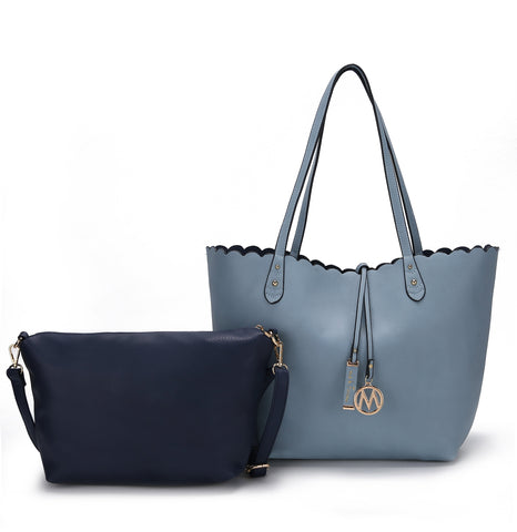 Amahia Reversible Tote Bag and Crossbody Set