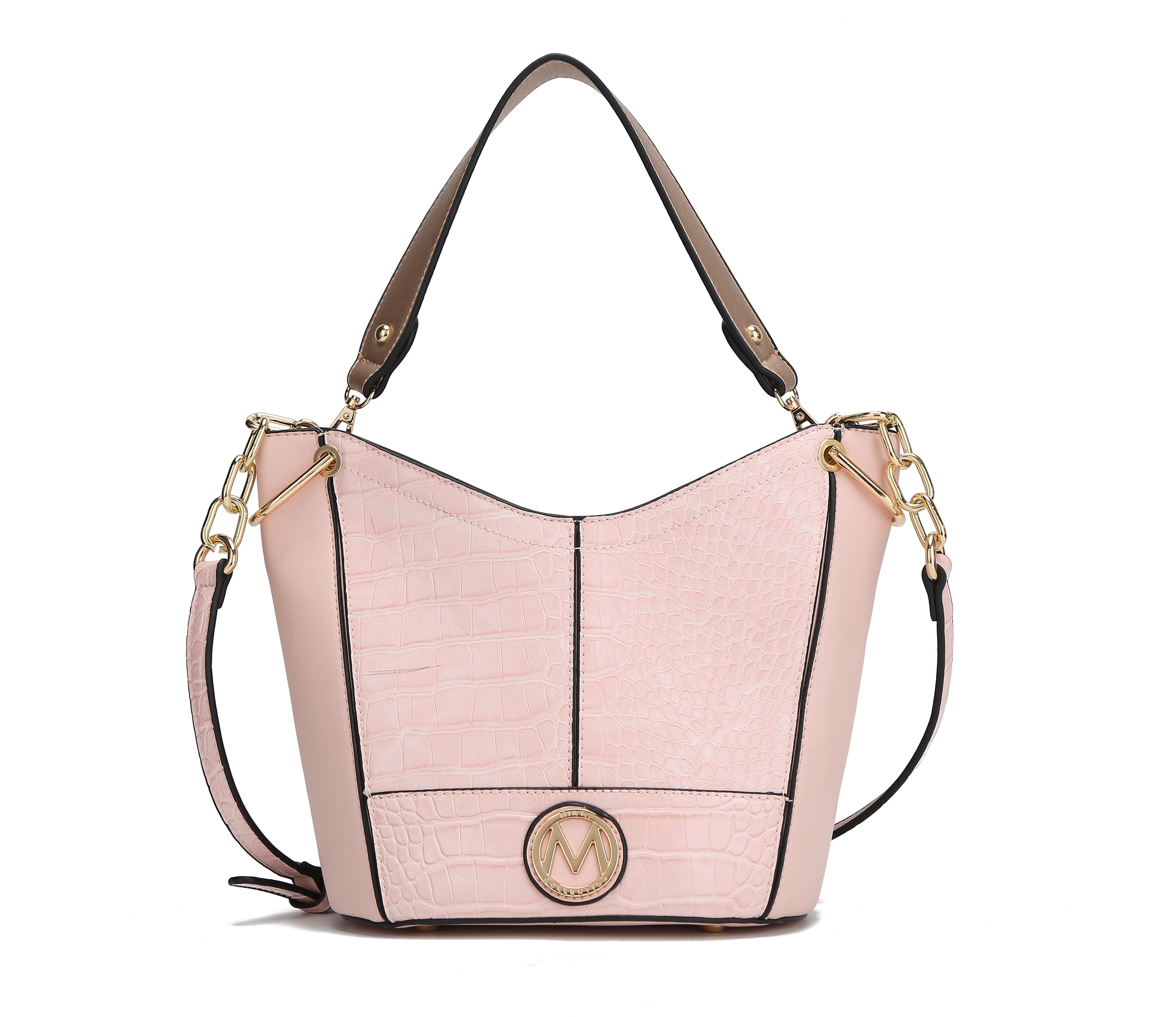  MKF Collection Bellie Medium Hobo Bag - Blush - Bonton