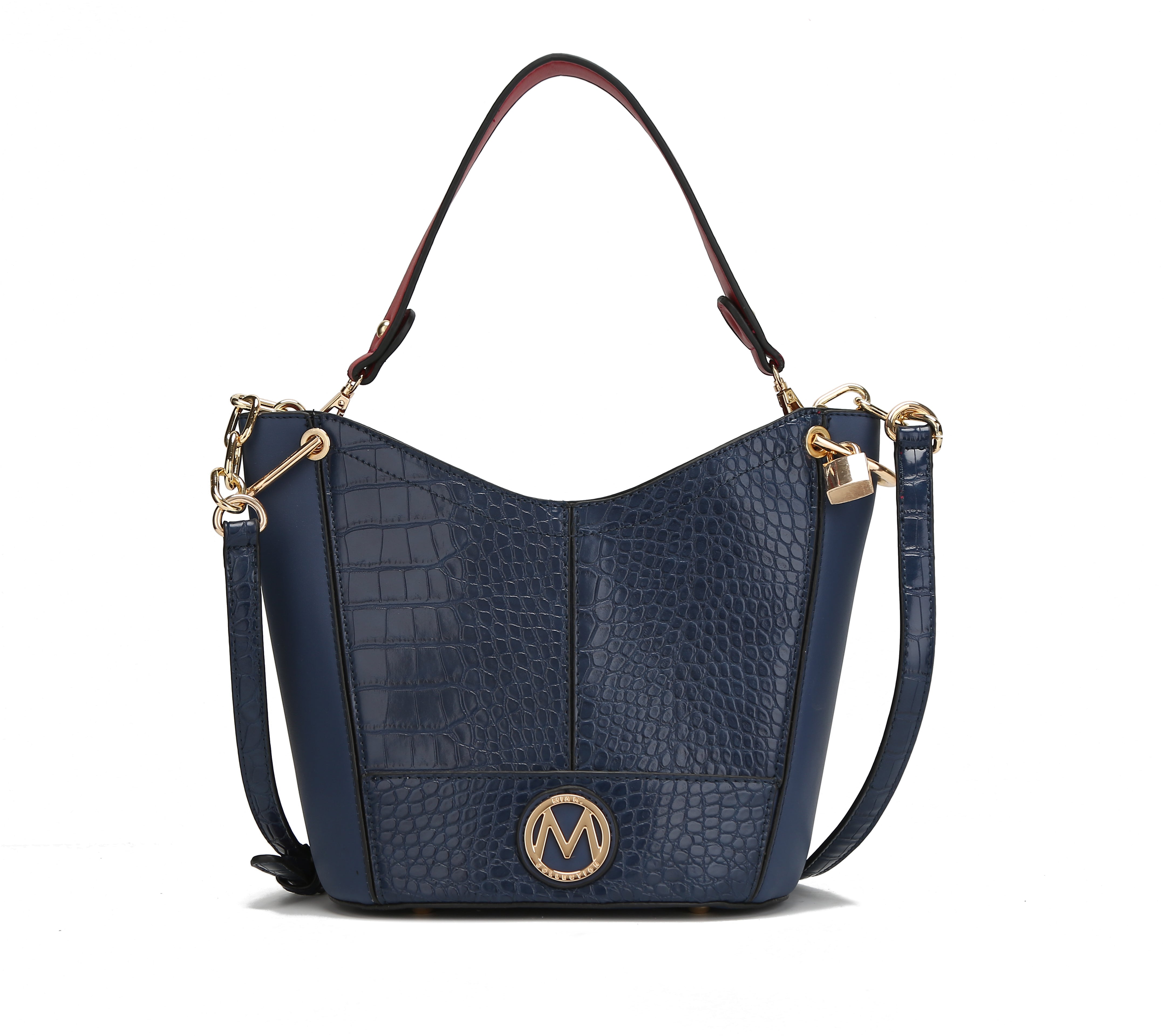  MKF Collection Bellie Medium Hobo Bag - Navy - Bonton