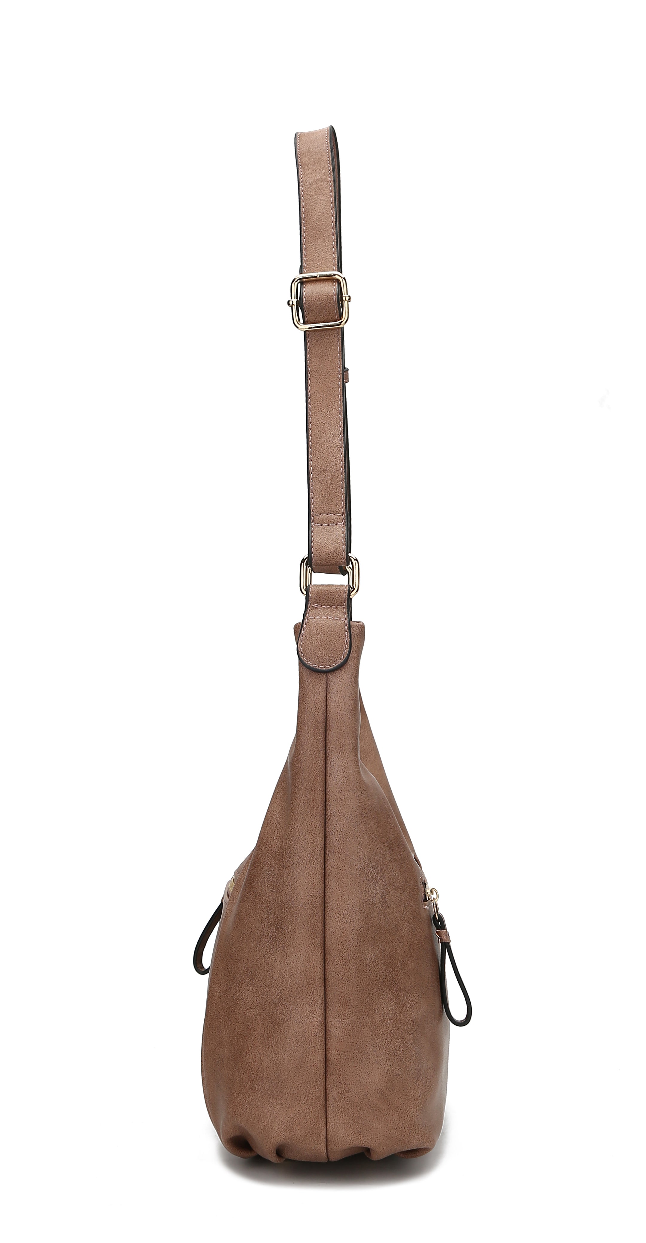  MKF Collection Daniela Hobo Bag - Taupe - Bonton