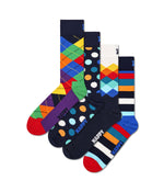 4-Pack Multi-Color Socks Gift Set Multi