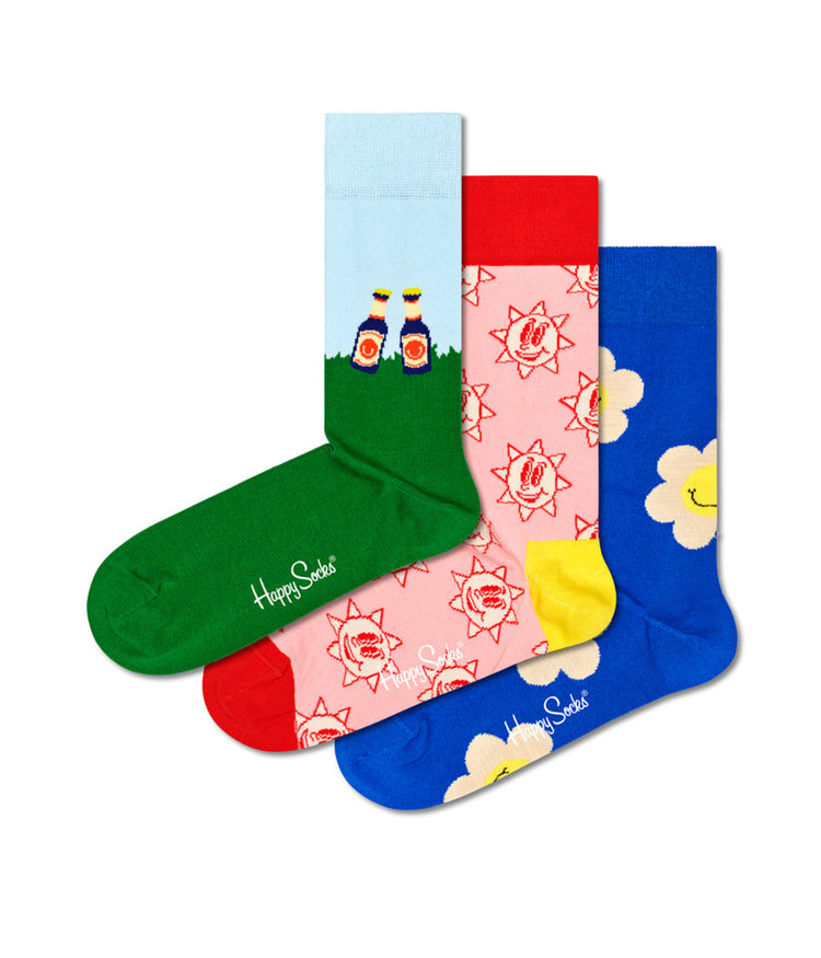 3-Pack Picnic Time Socks Gift Set Multi