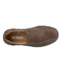 Xray Footwear Men's Gennaro Dress Shoe Brown