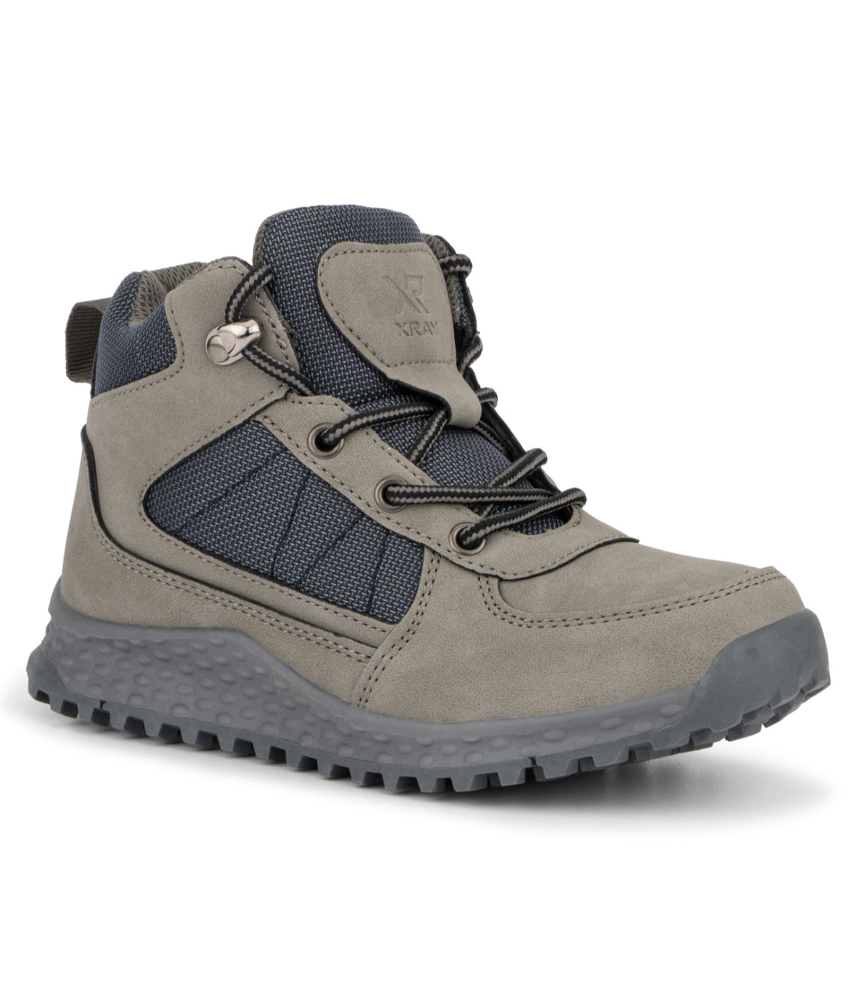  Xray Footwear Xray Footwear Boys Panther Sneaker Gray - Gray - Bonton