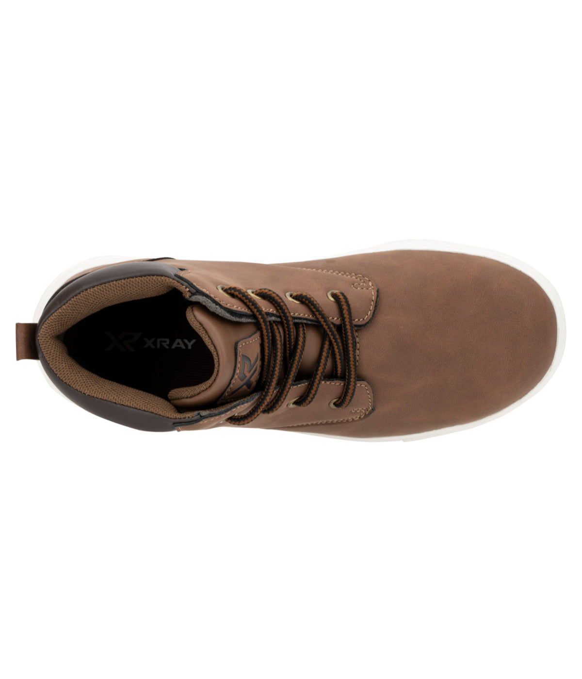  Xray Footwear Xray Footwear Youth Drew Hi-tops Sneaker Brown - Brown - Bonton