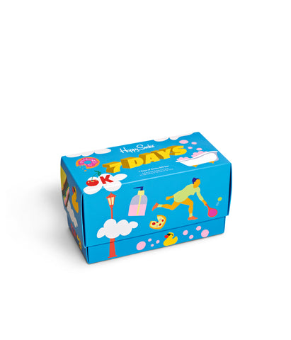 7-Pack 7 Days Socks Gift Set Multi