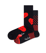 2-Pack I Heart You Socks Gift Set Multi