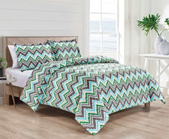 Bibb Home 4 Pc Duvet & Down Alternative Comforter Set