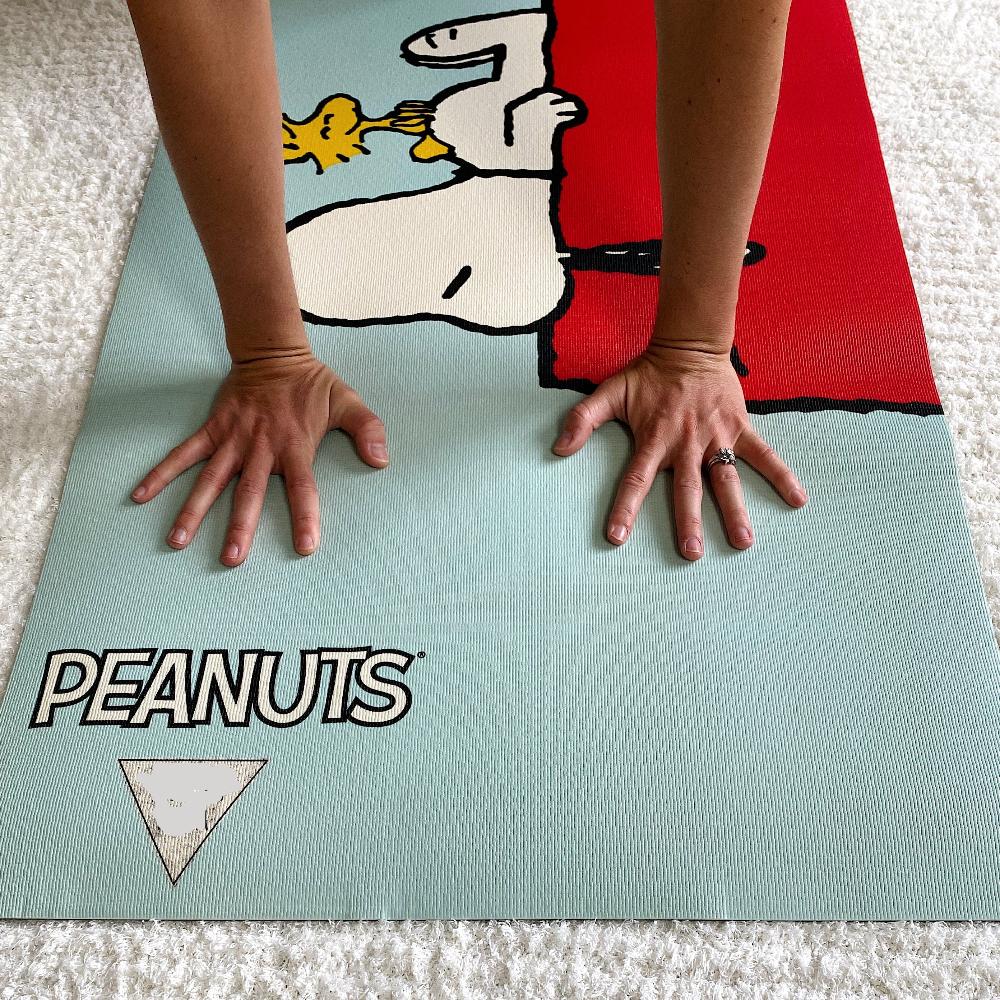  Yune Yoga Yune Yoga Mat Peanuts Snoopy House by Yune Yoga - Default Title - Bonton