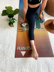 Yune Yoga Mat Peanuts Snoopy Spike Desert by Yune Yoga