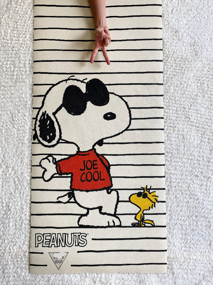  Yune Yoga Yune Yoga Mat Peanuts Snoopy Joe Cool by Yune Yoga - Default Title - Bonton