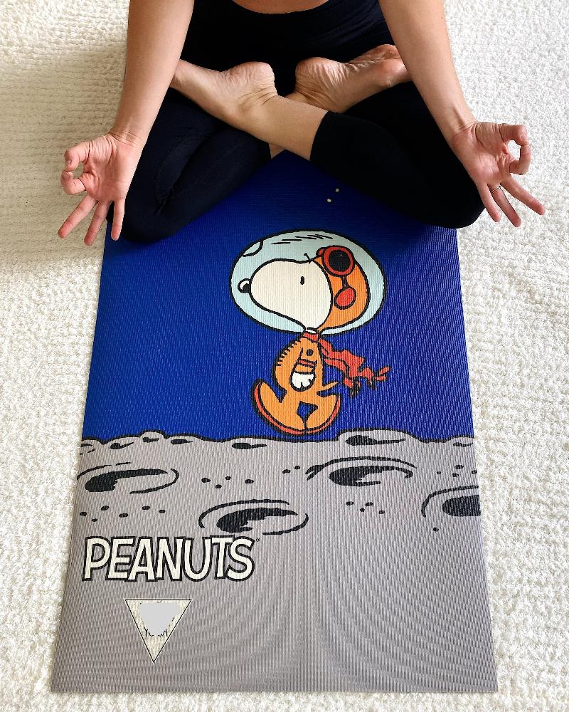  Yune Yoga Yune Yoga Mat Peanuts Snoopy Space by Yune Yoga - Default Title - Bonton