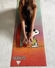 Yune Yoga Mat Peanuts Snoopy Surf by Yune Yoga