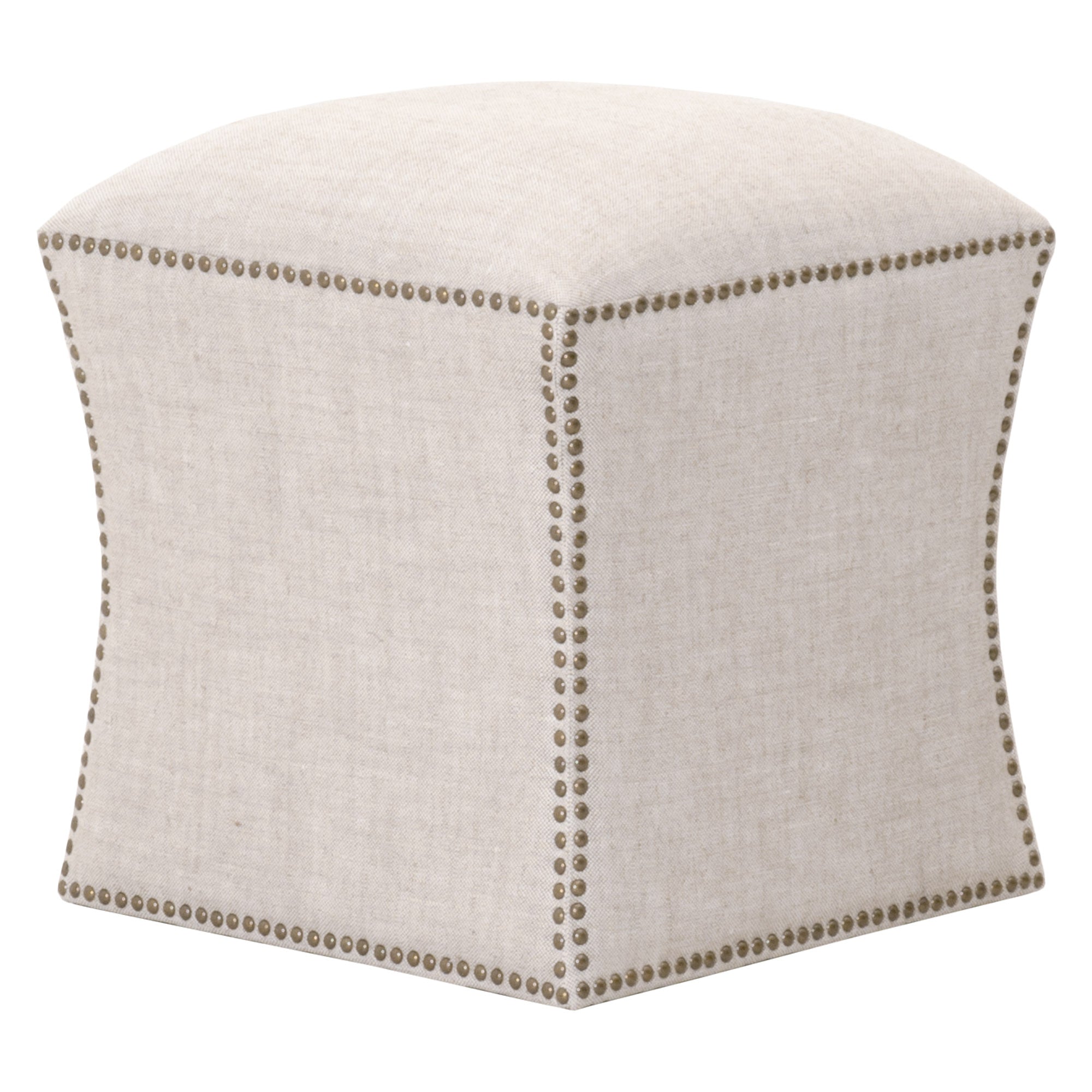  Essentials For Living York Ottoman - Bisque - Bonton