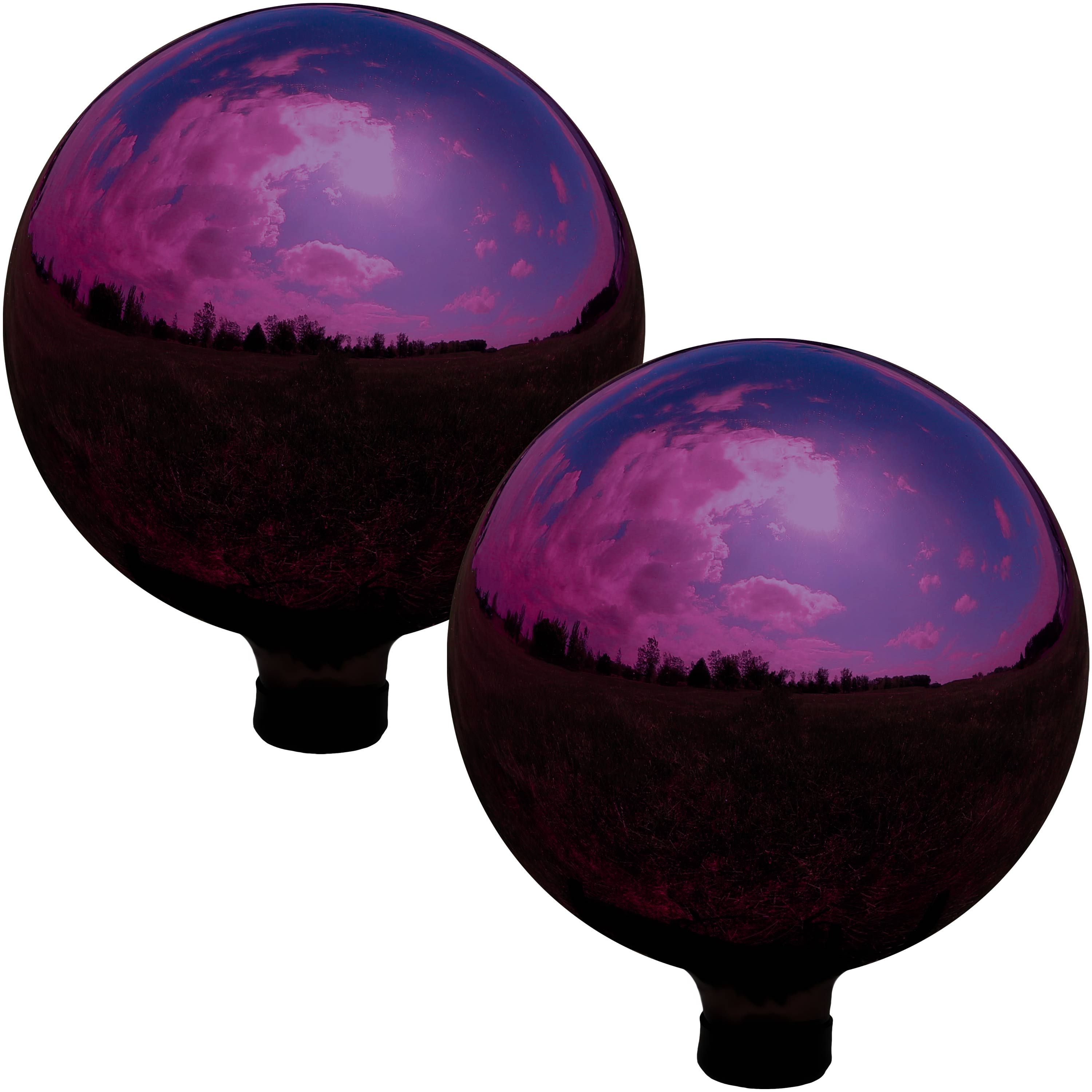  Sunnydaze Decor Mirrored Gazing Globe Ball - 10