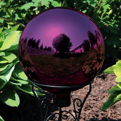 Mirrored Gazing Globe Ball - 10" Diameter Pack of 2