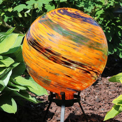 Bright Summer Burst Gazing Globe Sphere - 10" Diameter Pack of 2