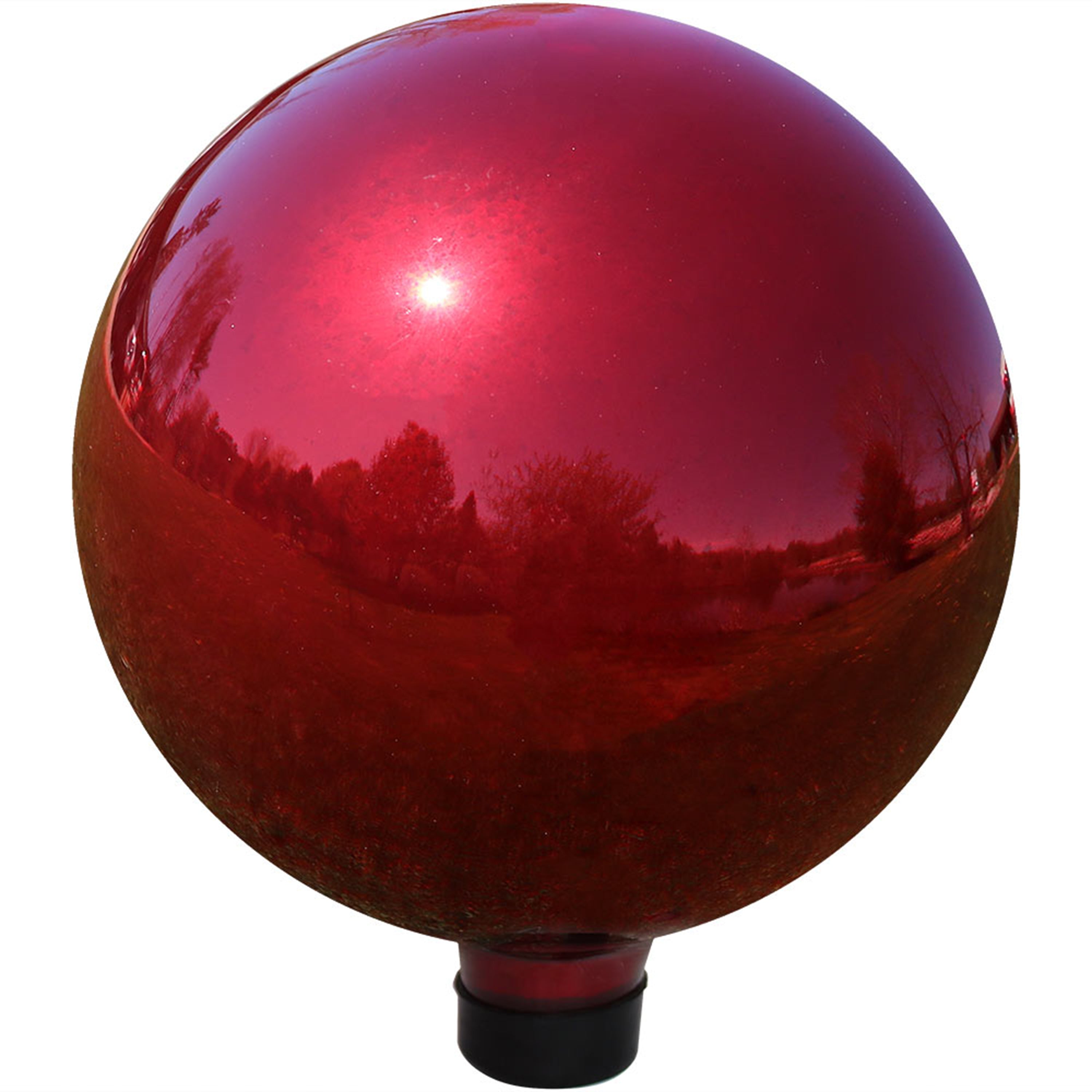  Sunnydaze Decor Mirrored Gazing Globe Ball - 10