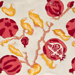 Pomegranate Yellow/Red Placemats Set of 6