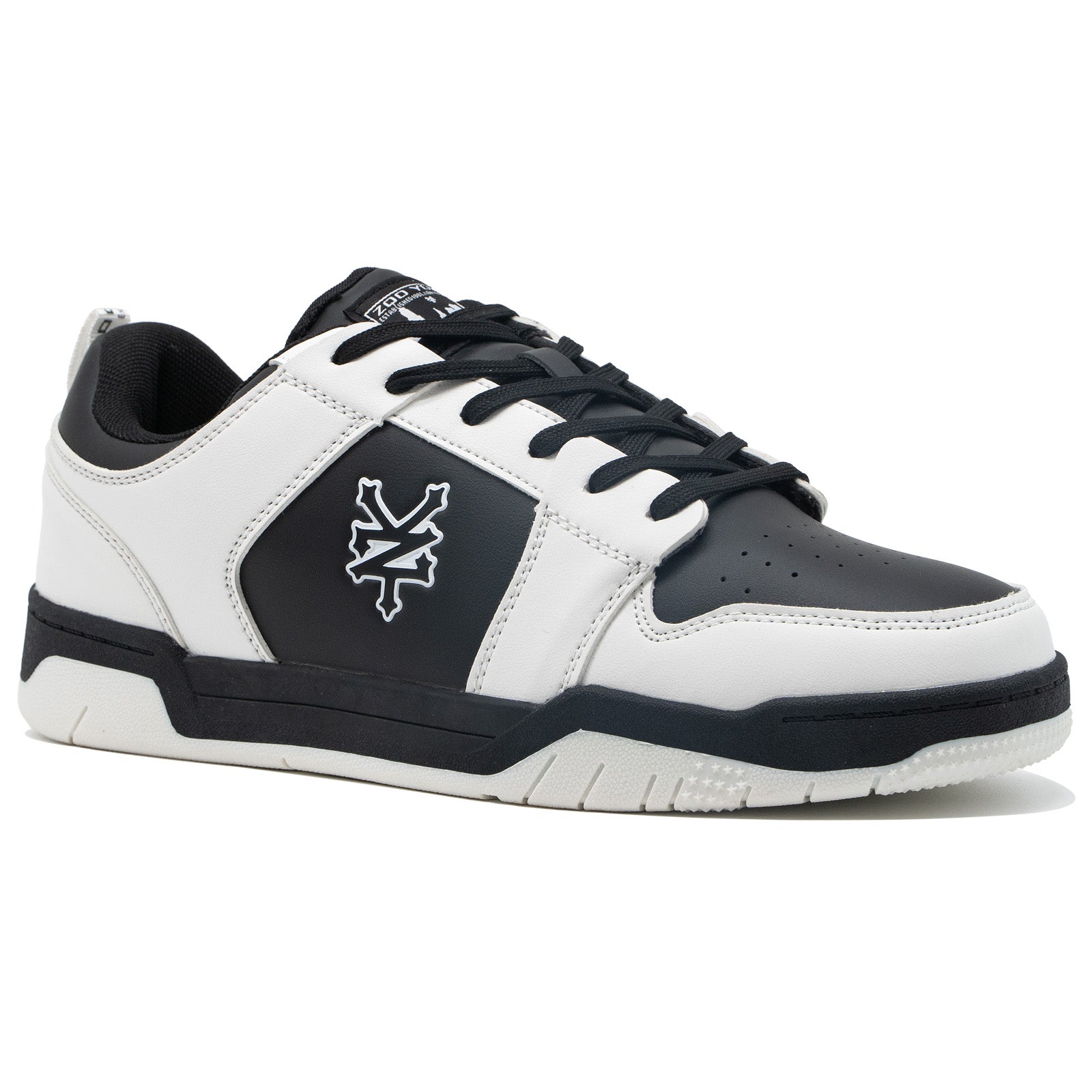  Zoo York Hundred Sneaker - Black White - Bonton