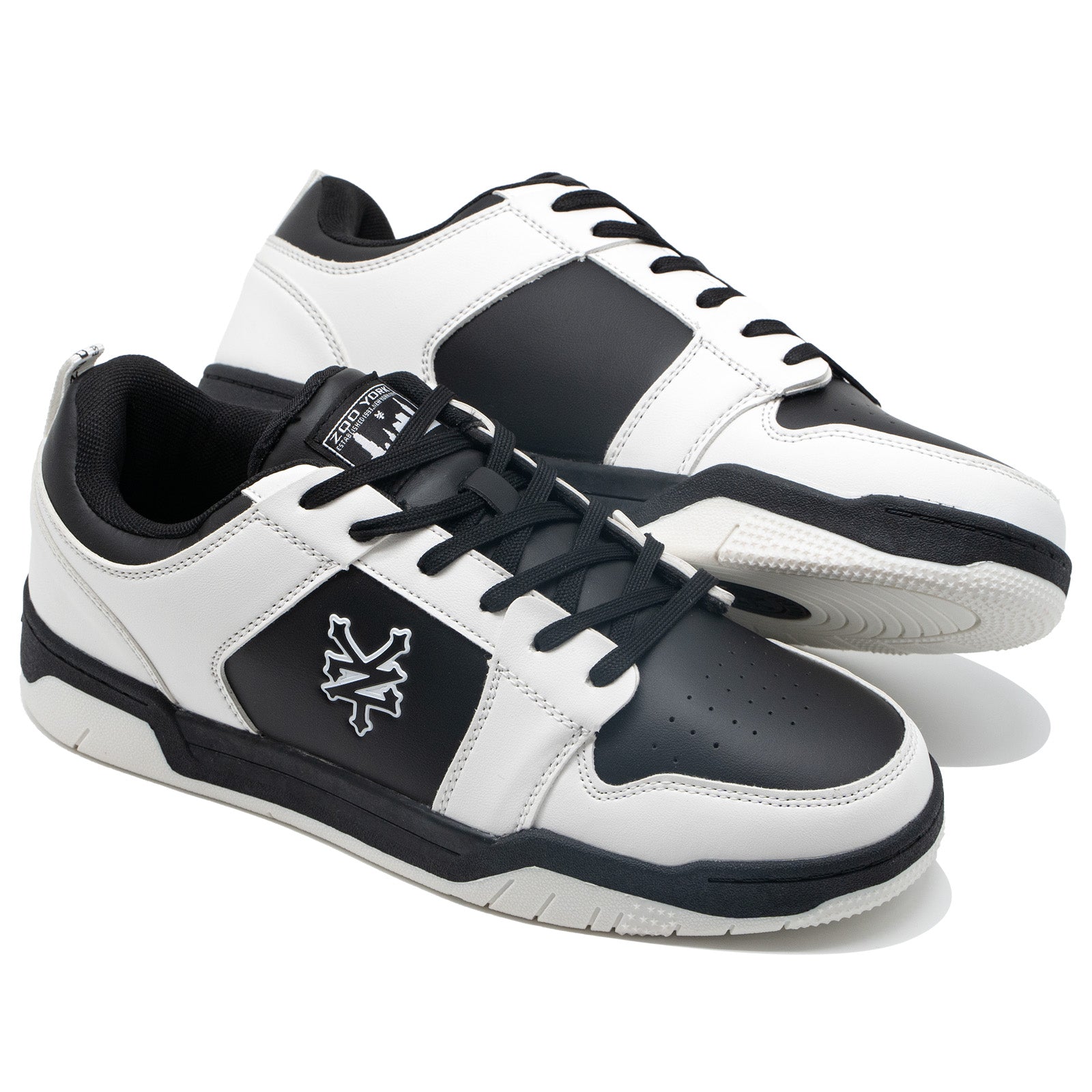  Zoo York Hundred Sneaker - Black White - Bonton