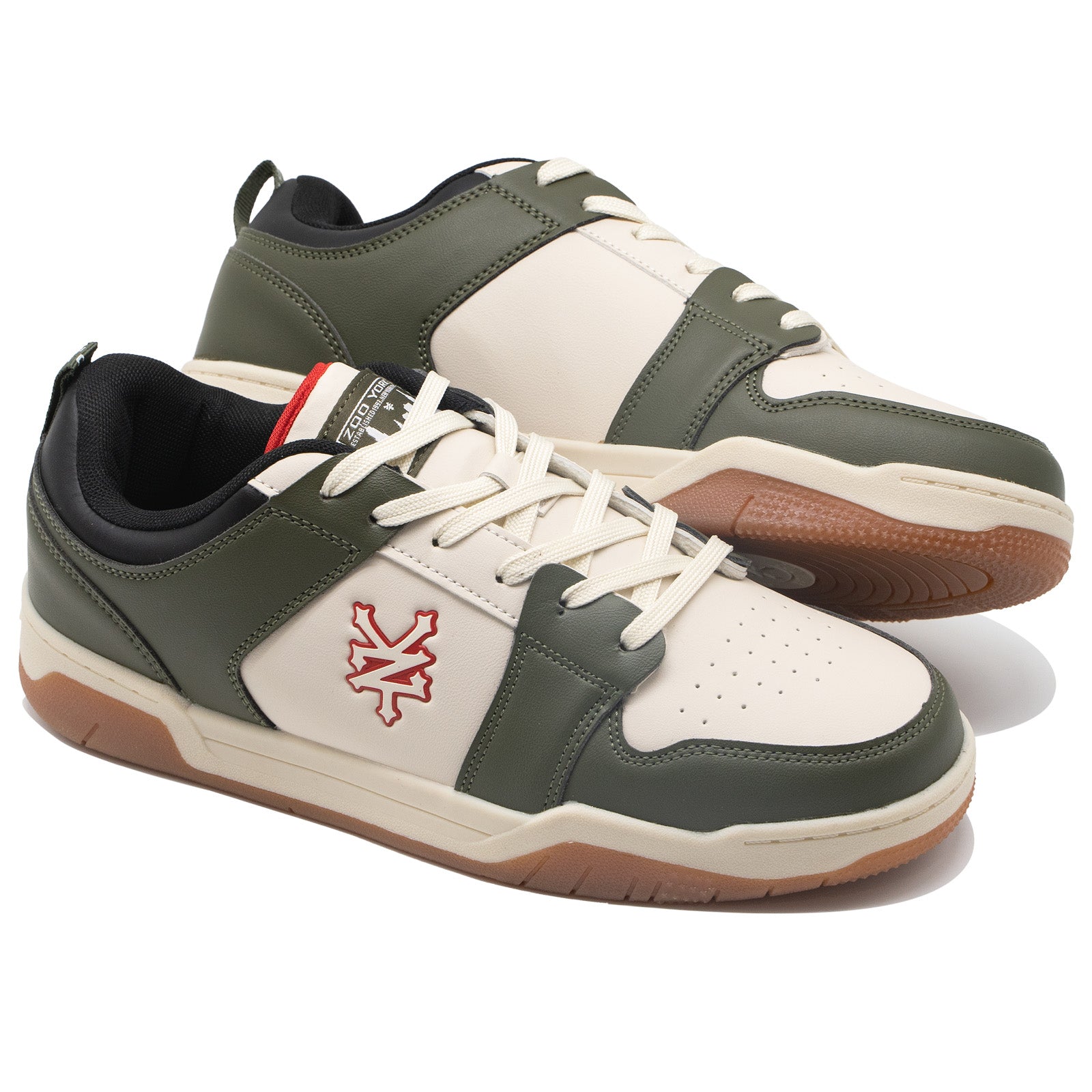  Zoo York Hundred Sneaker - Green - Bonton