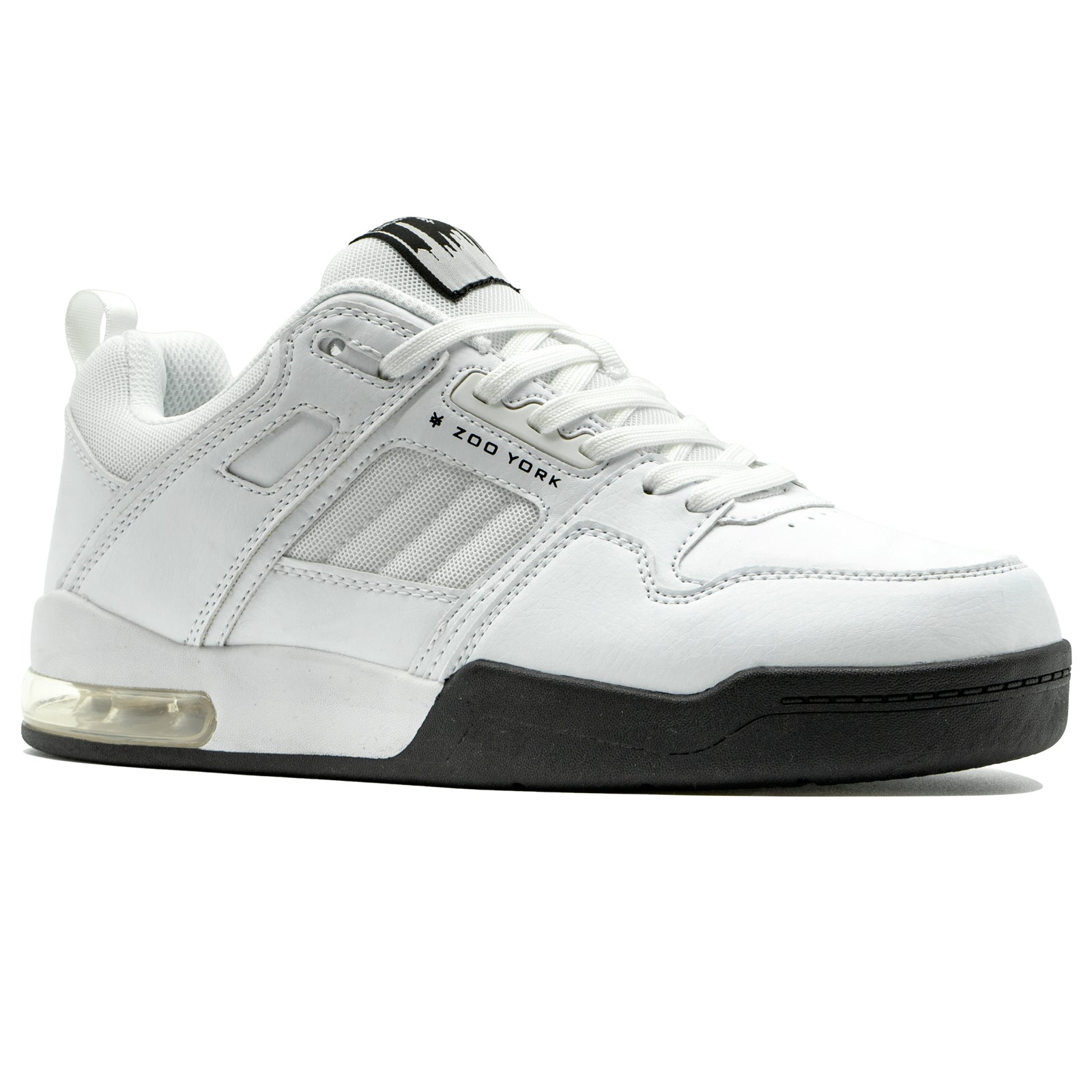  Zoo York Shotime Sneaker - White - Bonton