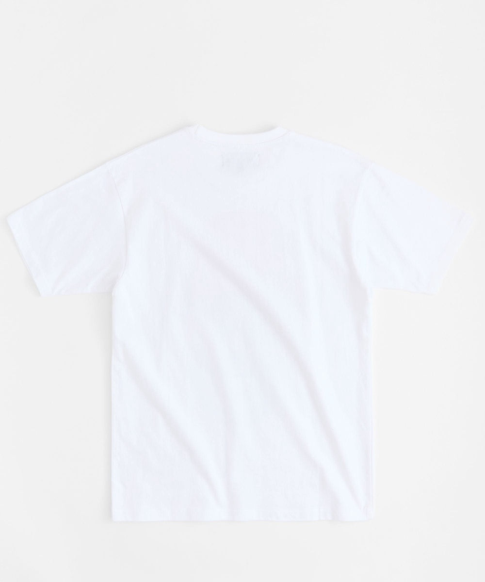  Reason Clothing Teddy Rhinestone Short Sleeve Tee - White - WHITE - Bonton
