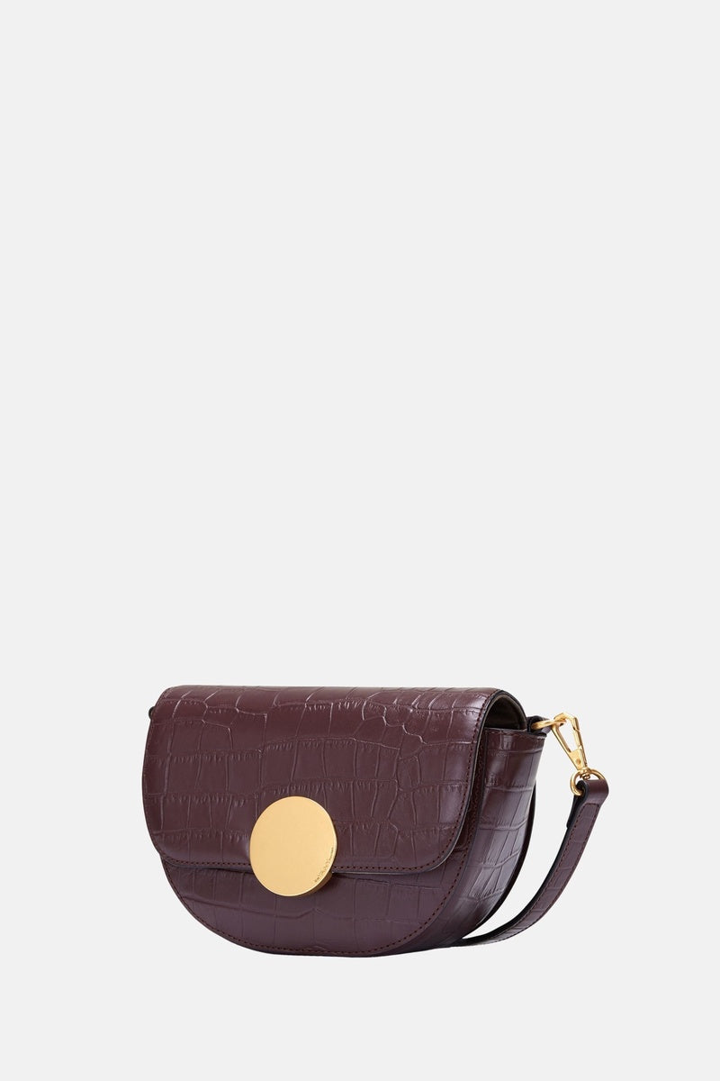  Oryany Oryany - Lottie Croco Crossbody Small Handbags - Brown / One Size - Default Title - Bonton