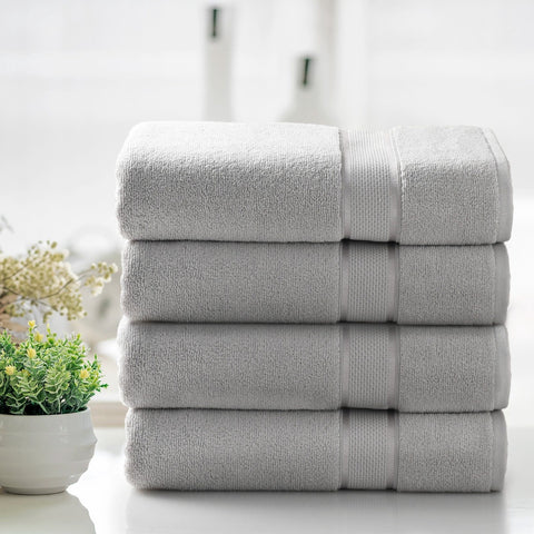 Kathy Ireland 2 Piece Zero Twist Cotton Plush Bath Sheet Set
