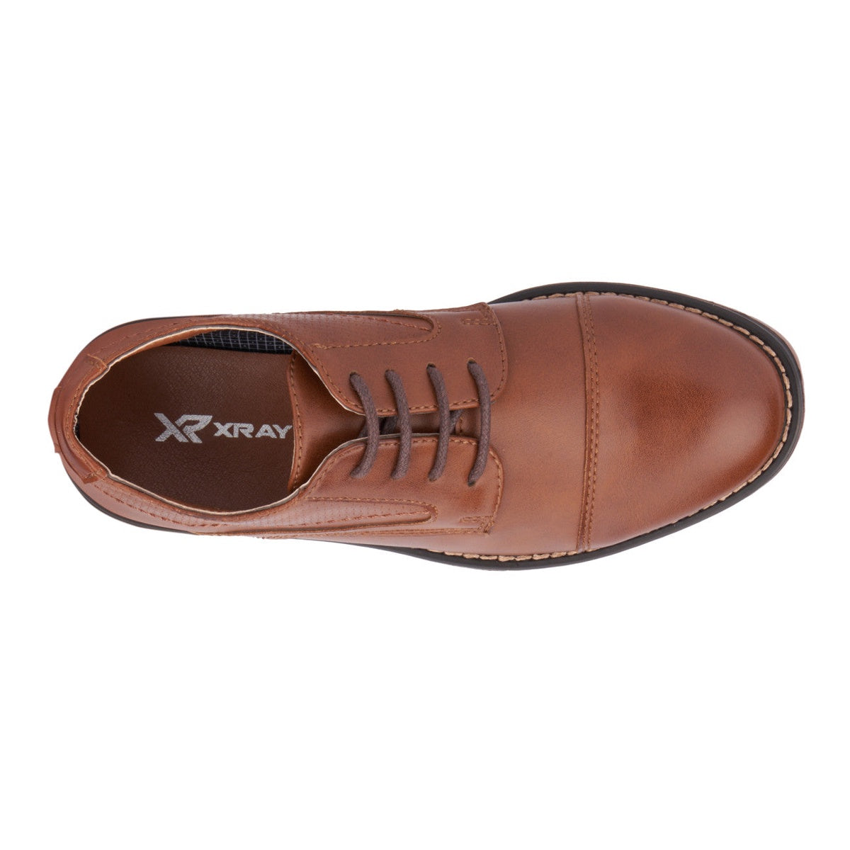  Xray Footwear Xray Footwear Boy's Georgie Dress Oxford - TAN - Bonton